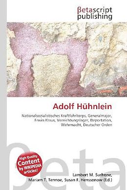 Kartonierter Einband Adolf Hühnlein von 
