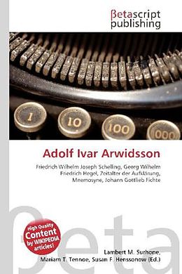 Kartonierter Einband Adolf Ivar Arwidsson von 