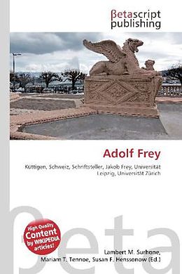 Kartonierter Einband Adolf Frey von 