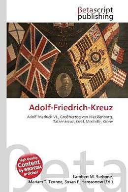 Kartonierter Einband Adolf-Friedrich-Kreuz von 