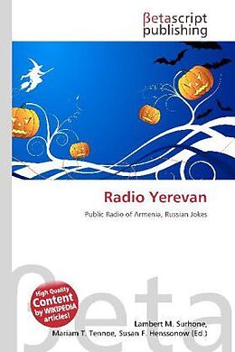 Couverture cartonnée Radio Yerevan de 