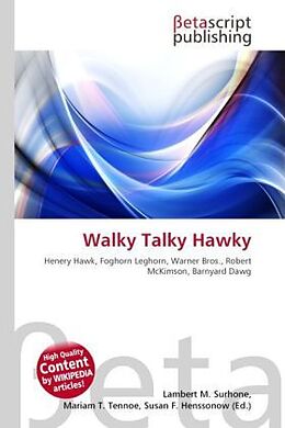 Couverture cartonnée Walky Talky Hawky de 