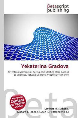 Couverture cartonnée Yekaterina Gradova de 