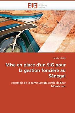 Couverture cartonnée Mise en place d'un SIG pour la gestion foncière au Sénégal de Toure-L