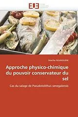 Kartonierter Einband (Kt) Approche physico-chimique du pouvoir conservateur du sel von Marthe Nganguem