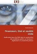 Couverture cartonnée Financeurs, Etat et société civile de Bonnaric-F