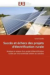 Kartonierter Einband (Kt) Succès et échecs des projets d'électrification rurale von Sylvain Quoilin