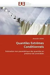 Kartonierter Einband (Kt) Quantiles Extrêmes Conditionnels von Alexandre Lekina