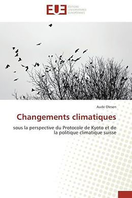 Couverture cartonnée Changements climatiques de Aude Olesen
