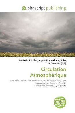 Couverture cartonnée Circulation Atmosphérique de 