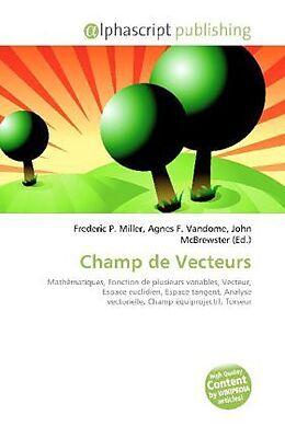 Couverture cartonnée Champ de Vecteurs de 