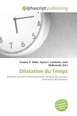 Couverture cartonnée Dilatation du Temps de 