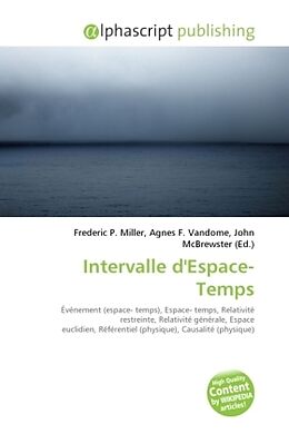 Couverture cartonnée Intervalle d'Espace-Temps de 