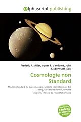 Couverture cartonnée Cosmologie non Standard de 