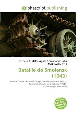 Couverture cartonnée Bataille de Smolensk (1943) de 