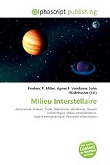 Couverture cartonnée Milieu Interstellaire de 