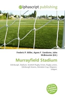 Couverture cartonnée Murrayfield Stadium de 