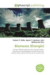 Couverture cartonnée Biomasse (Énergie) de 