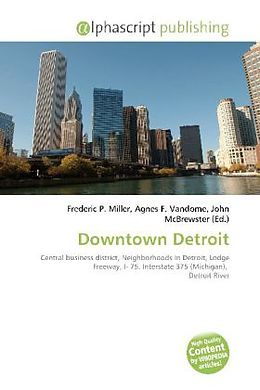 Couverture cartonnée Downtown Detroit de 