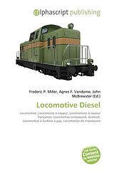 Couverture cartonnée Locomotive Diesel de 