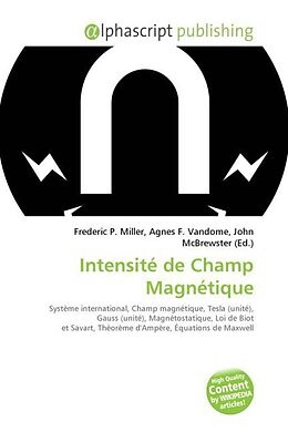 Couverture cartonnée Intensité de Champ Magnétique de 