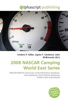 Couverture cartonnée 2008 NASCAR Camping World East Series de 