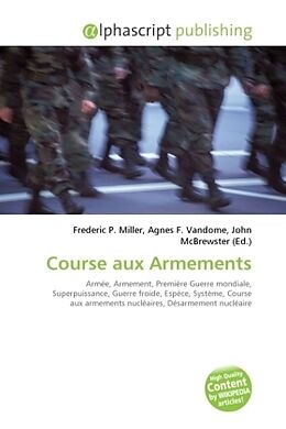 Couverture cartonnée Course aux Armements de 