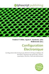 Couverture cartonnée Configuration Électronique de 