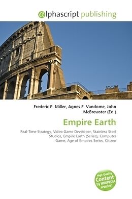 Couverture cartonnée Empire Earth de 