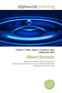Couverture cartonnée Albert Einstein de 