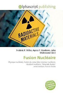 Kartonierter Einband Fusion Nucléaire von 