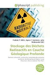 Couverture cartonnée Stockage des Déchets Radioactifs en Couche Géologique Profonde de 