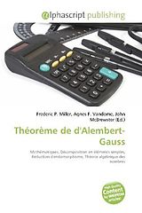 Couverture cartonnée Théorème de d'Alembert-Gauss de 