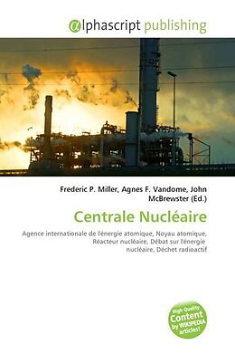 Couverture cartonnée Centrale Nucléaire de 