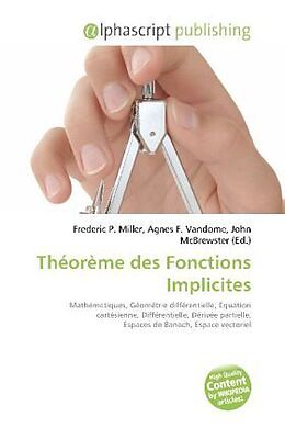 Couverture cartonnée Théorème des Fonctions Implicites de 