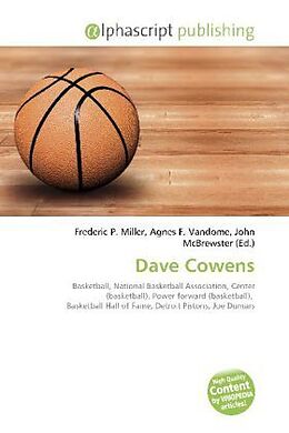 Couverture cartonnée Dave Cowens de 