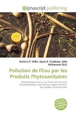 Couverture cartonnée Pollution de l'Eau par les Produits Phytosanitaires de 