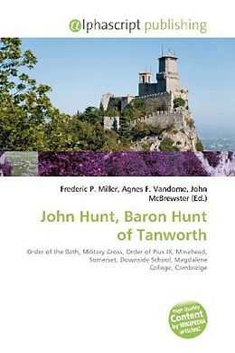 Kartonierter Einband John Hunt, Baron Hunt of Tanworth von 