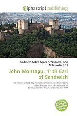 Couverture cartonnée John Montagu, 11th Earl of Sandwich de 