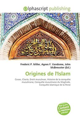 Couverture cartonnée Origines de l'Islam de 