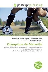 Couverture cartonnée Olympique de Marseille de 