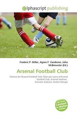 Couverture cartonnée Arsenal Football Club de 