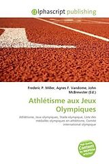 Couverture cartonnée Athlétisme aux Jeux Olympiques de 