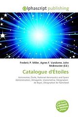 Couverture cartonnée Catalogue d'Étoiles de 