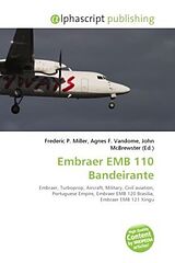 Couverture cartonnée Embraer EMB 110 Bandeirante de 