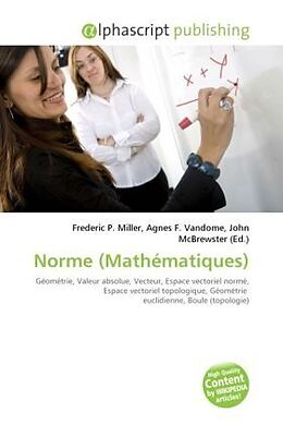 Couverture cartonnée Norme (Mathématiques) de 