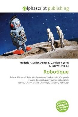 Couverture cartonnée Robotique de 