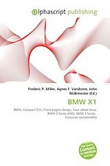 Couverture cartonnée BMW X1 de 