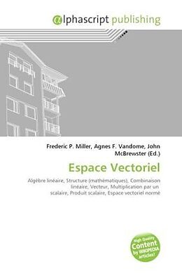 Couverture cartonnée Espace Vectoriel de 