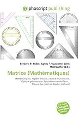 Couverture cartonnée Matrice (Mathématiques) de 